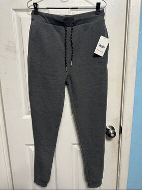 Men's Charcoal Gray Slim Jogger Sweatpants